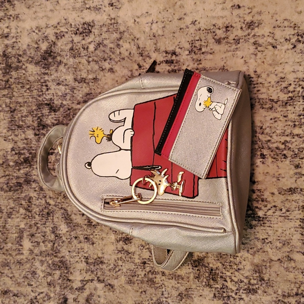 Mini Backpack with Wallet